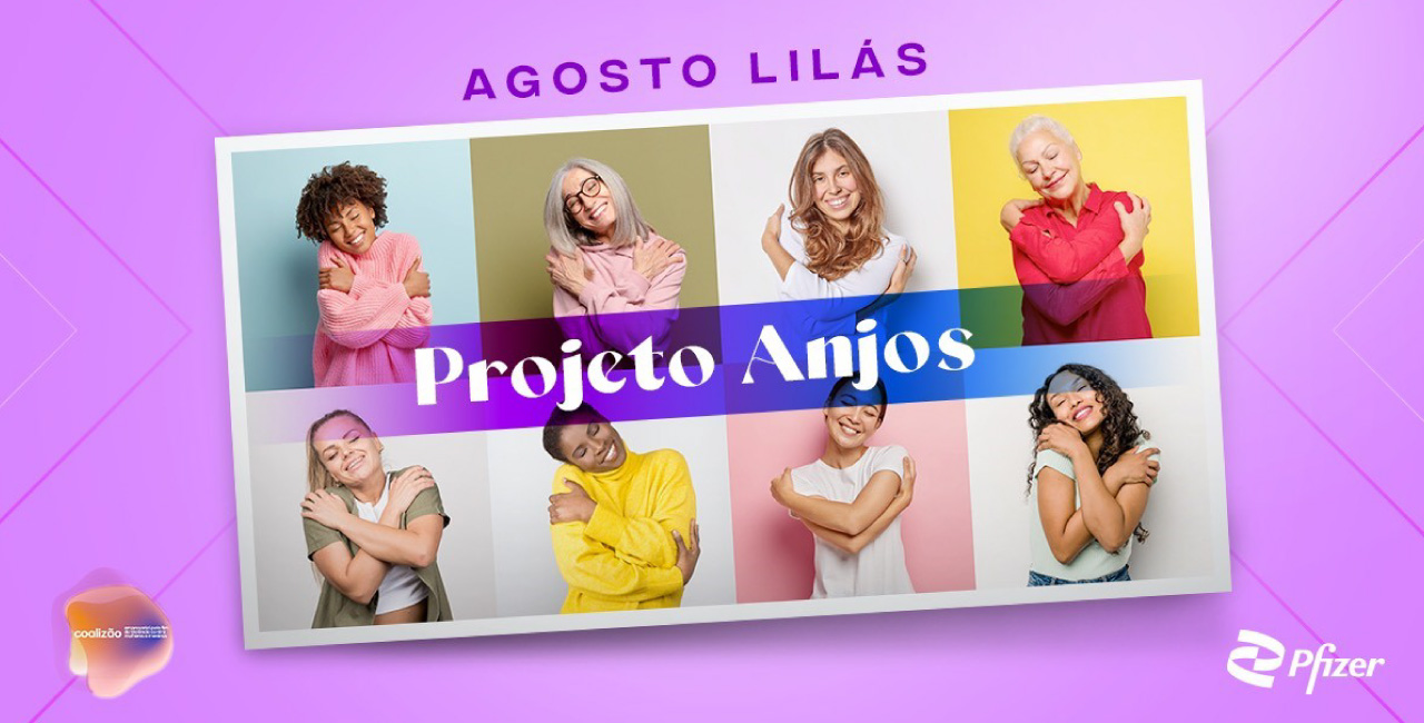 ANJOS: A PRIMEIRA REDE DE ESCUTA E ACOLHIMENTO A MULHERES QUE SOFREM VIOLÊNCIA MARCA O AGOSTO LILÁS NA PFIZER!